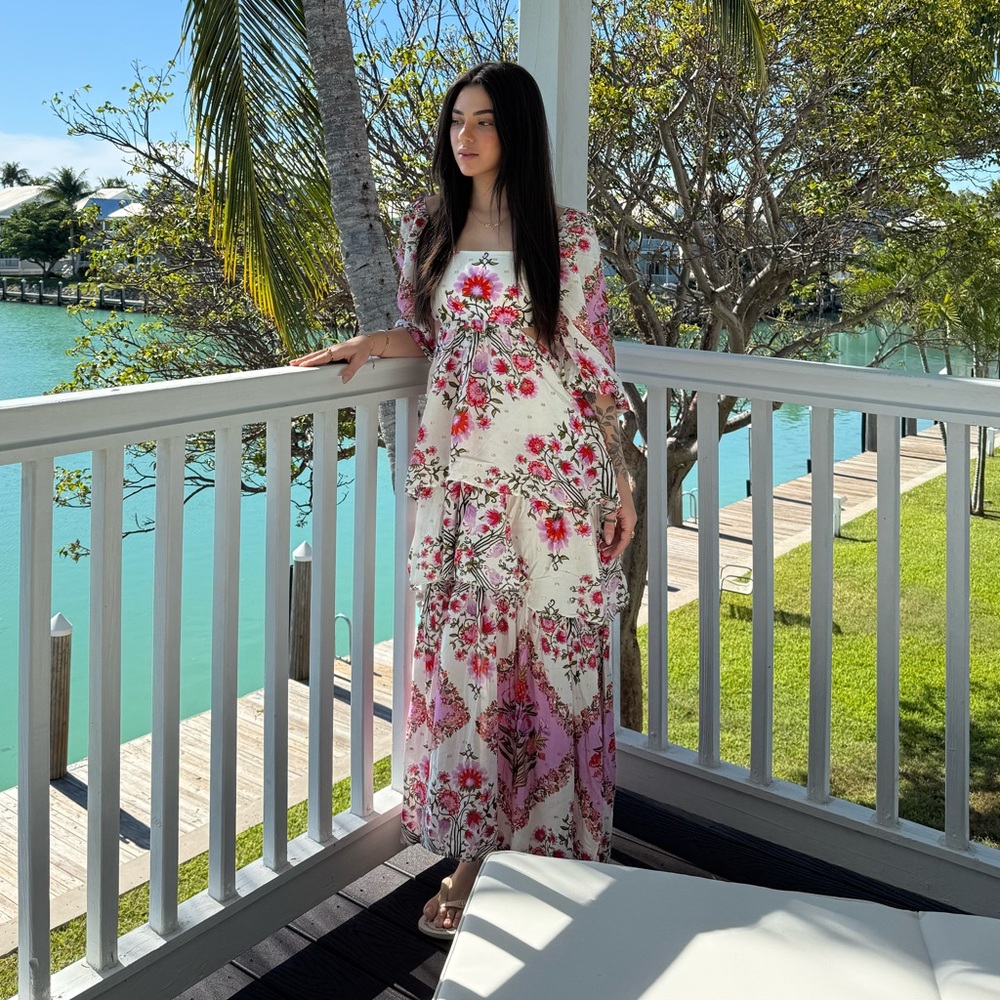 Designer FARM rio dress used 1x